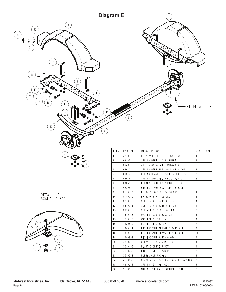 Diagram e | ShoreLand'r LUV28BXXL V.2 User Manual | Page 8 / 10