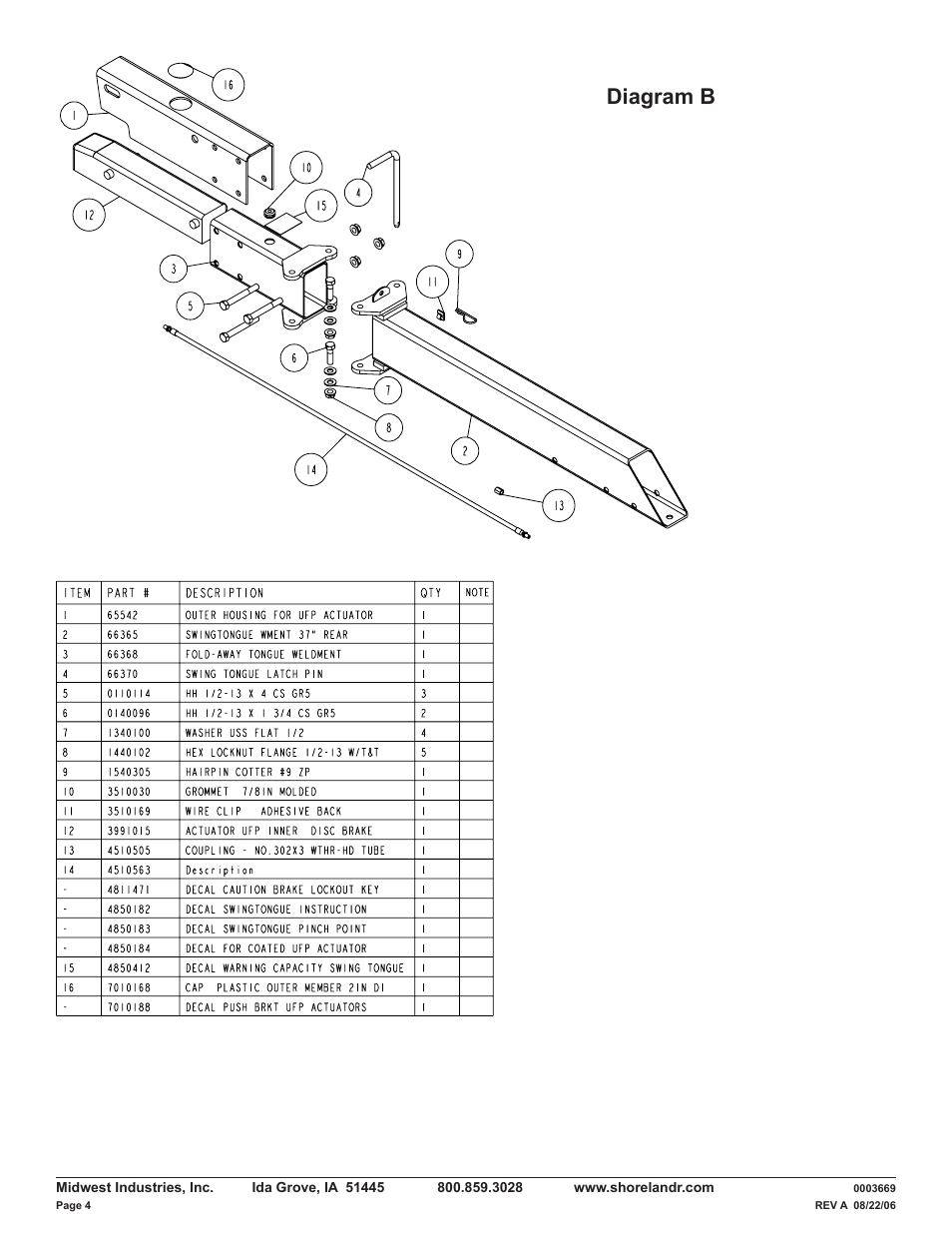 Diagram b | ShoreLand'r LUV30BLW V.2 User Manual | Page 4 / 12