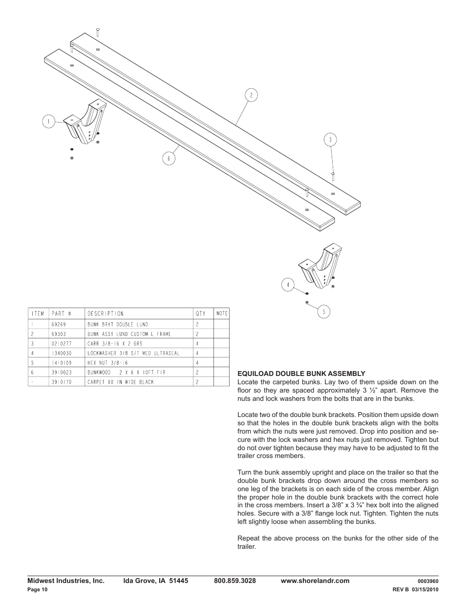 ShoreLand'r LUV30BLWTMH V.1 User Manual | Page 10 / 12