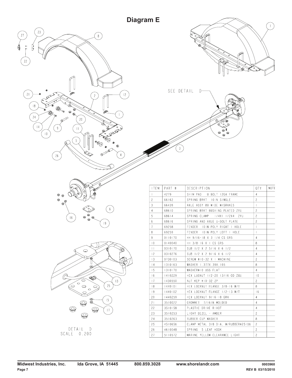Diagram e | ShoreLand'r LUV30BLWTMH V.1 User Manual | Page 7 / 12