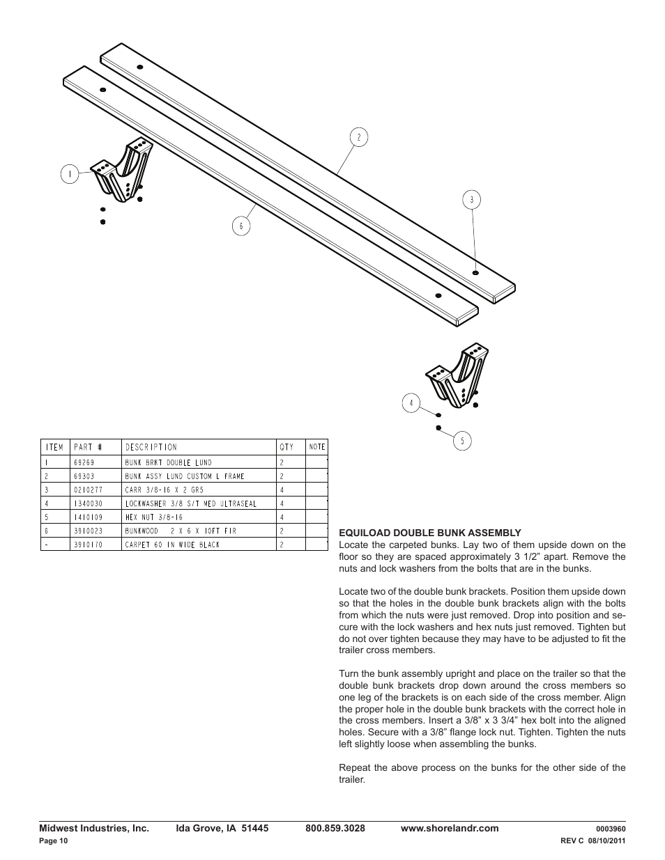 ShoreLand'r LUV30BLWTMH V.2 User Manual | Page 10 / 12