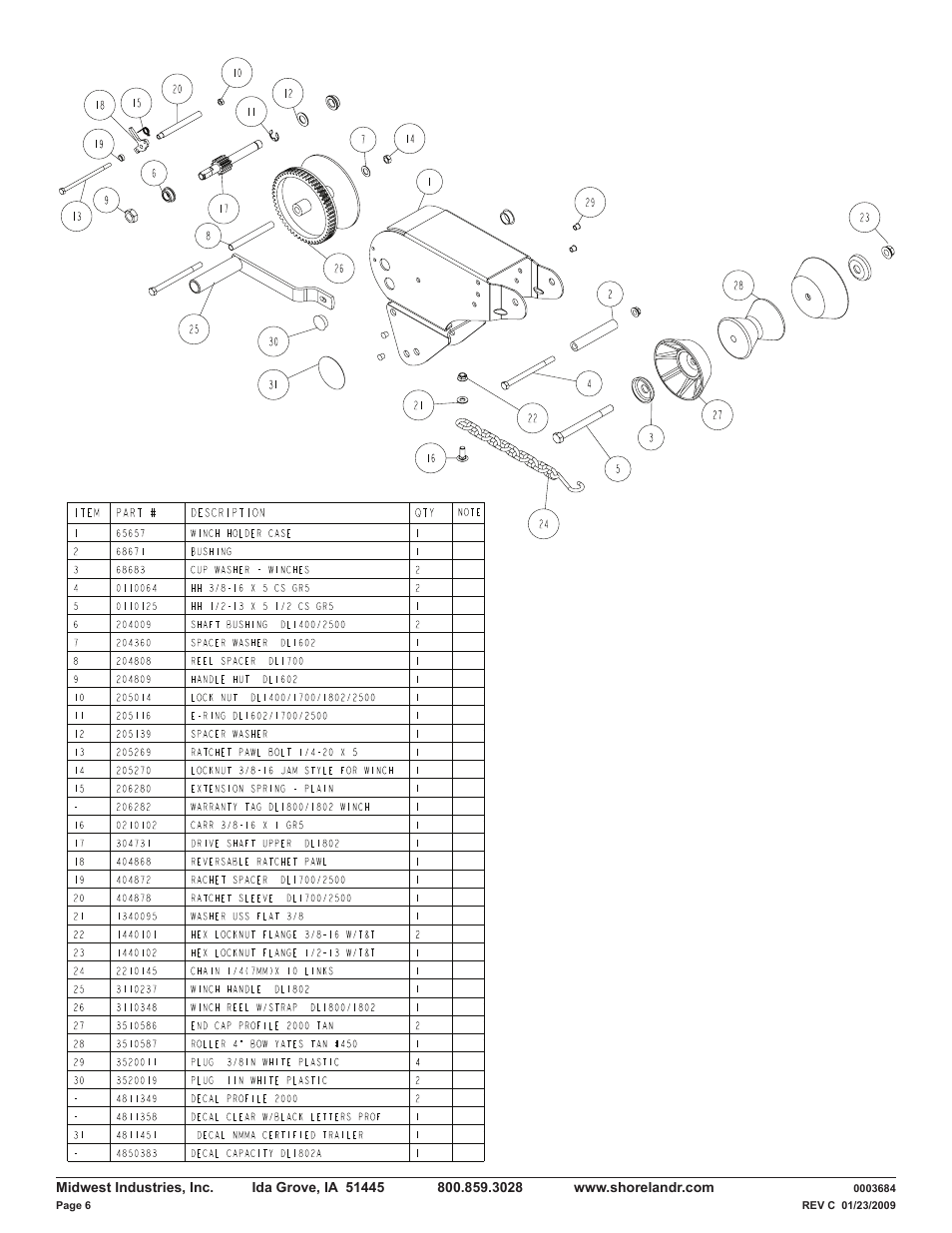 ShoreLand'r LUV30BSW V.1 User Manual | Page 6 / 12