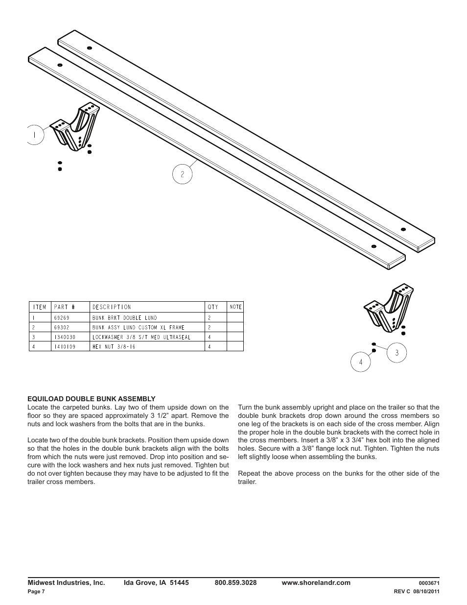 ShoreLand'r LUV40TBXLW V.1 User Manual | Page 7 / 13