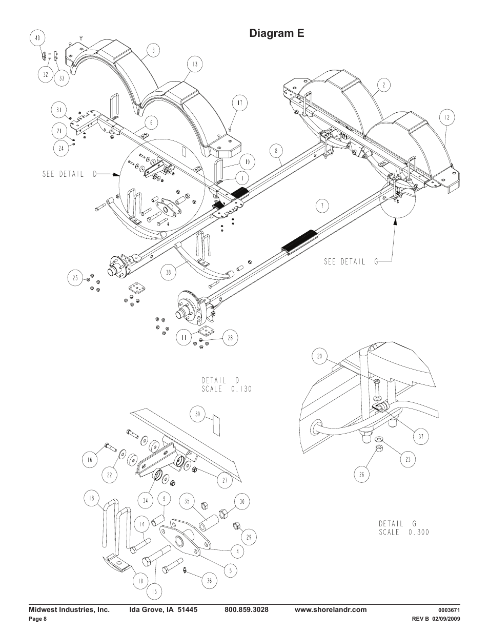 Diagram e | ShoreLand'r LUV40TBXLW V.2 User Manual | Page 8 / 13
