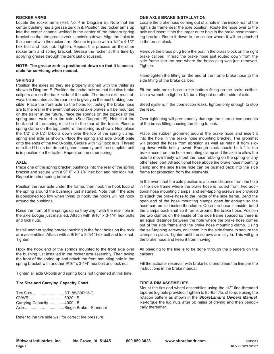 ShoreLand'r LUV40TBXLW V.3 User Manual | Page 7 / 14