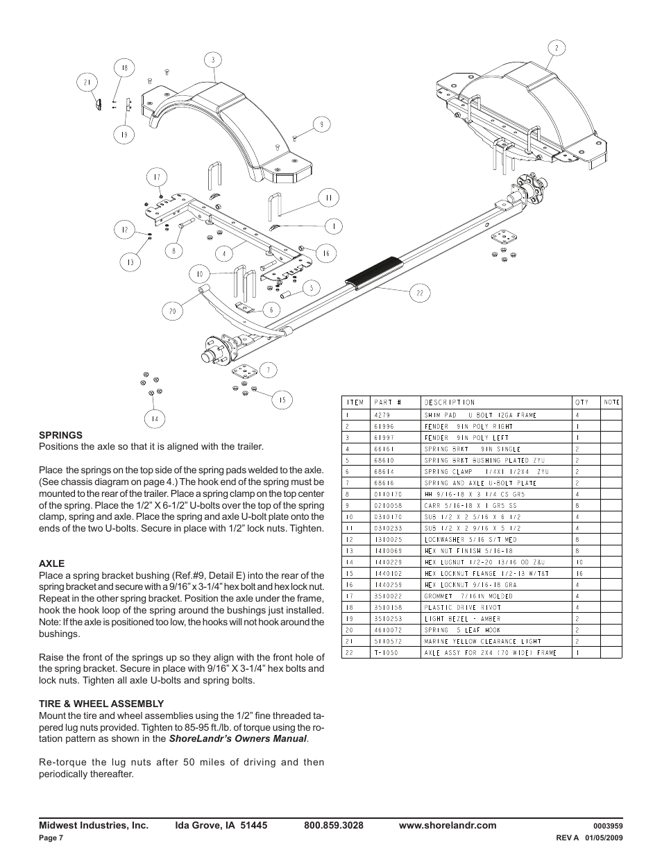 ShoreLand'r LUVE22LTMH V.1 User Manual | Page 7 / 10