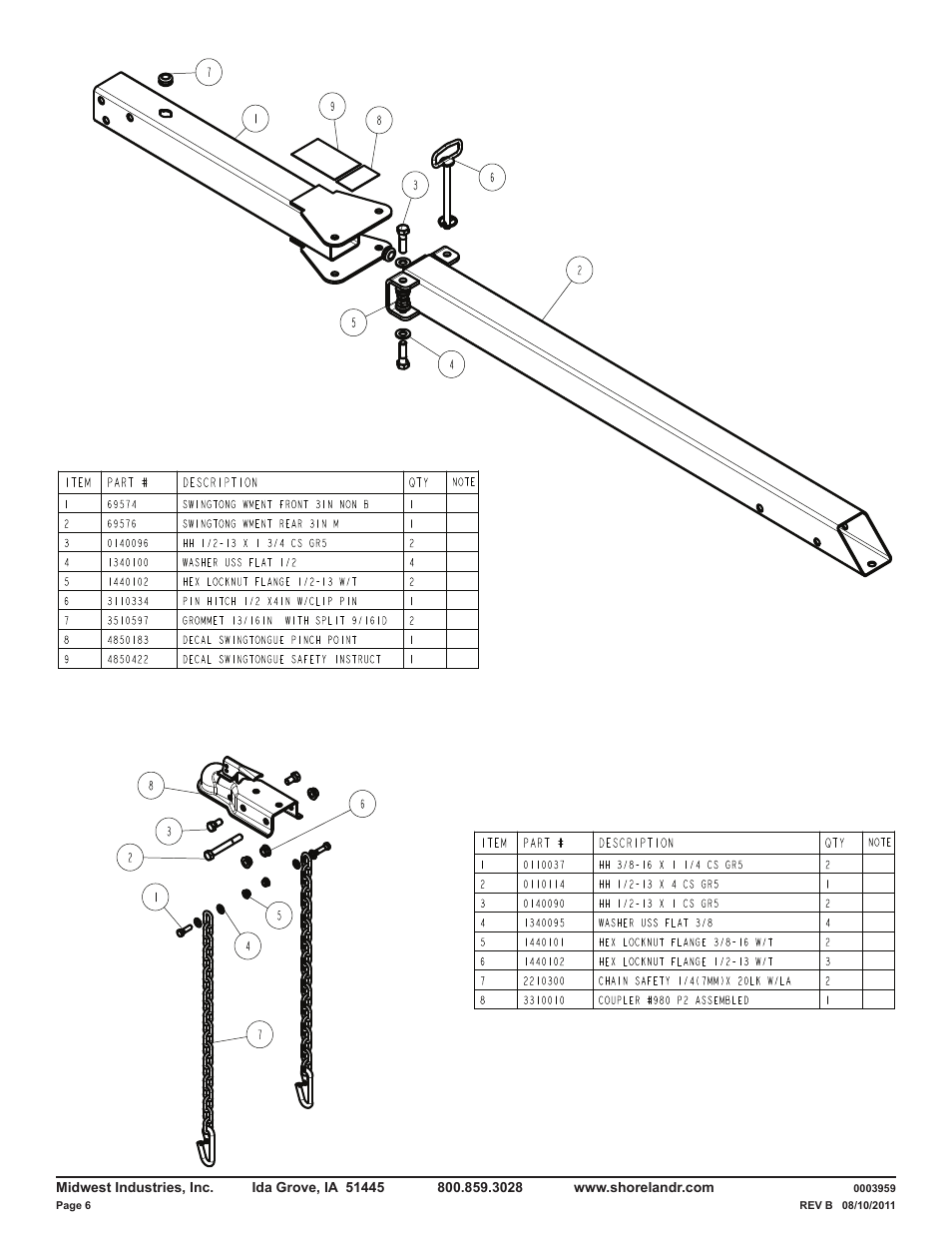 ShoreLand'r LUVE22LTMH V.2 User Manual | Page 6 / 10