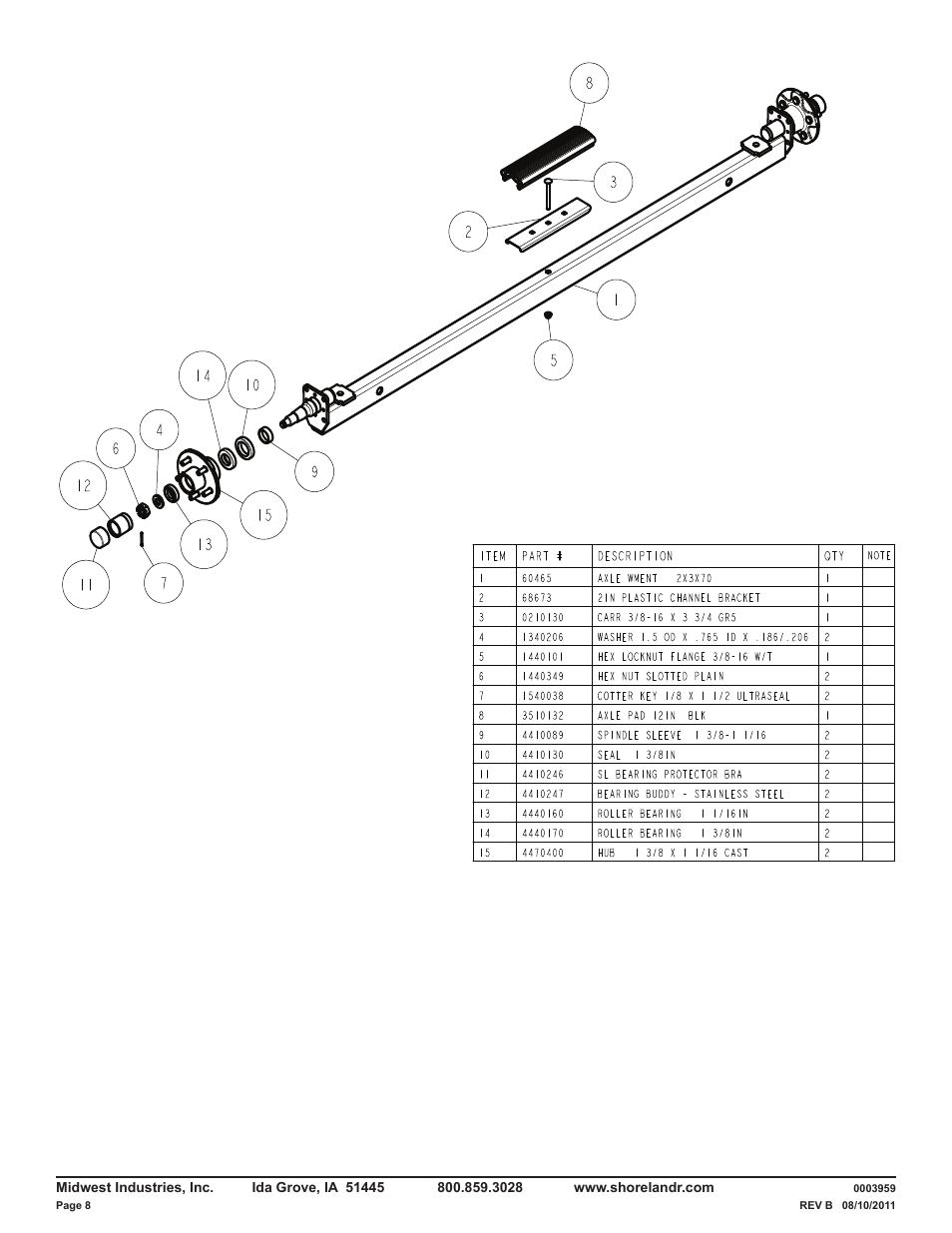ShoreLand'r LUVE22LTMH V.2 User Manual | Page 8 / 10