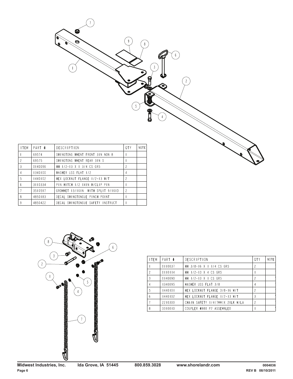 ShoreLand'r LUVE22LTSH V.1 User Manual | Page 6 / 10