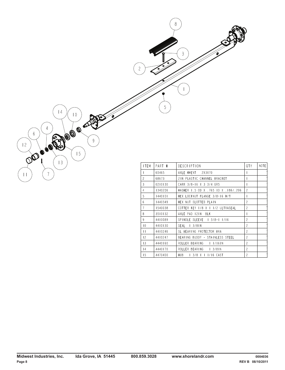 ShoreLand'r LUVE22LTSH V.1 User Manual | Page 8 / 10