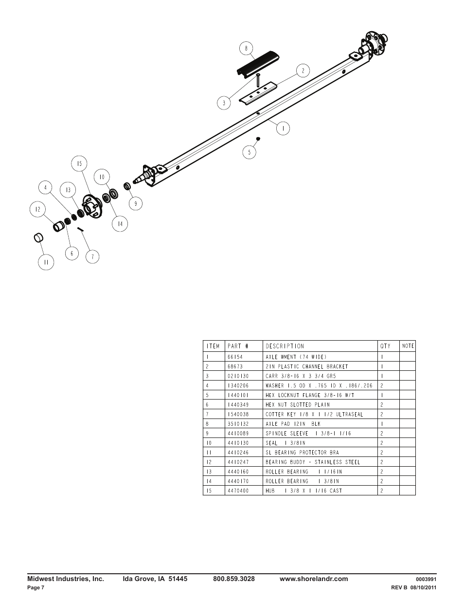 ShoreLand'r LUXR2314LTSH V.2 User Manual | Page 7 / 10