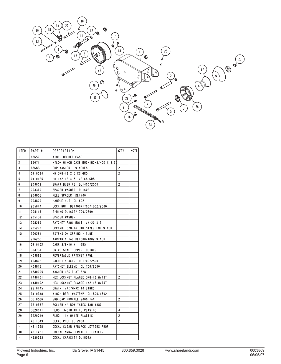 ShoreLand'r LUXR2314SW V.2 User Manual | Page 6 / 12