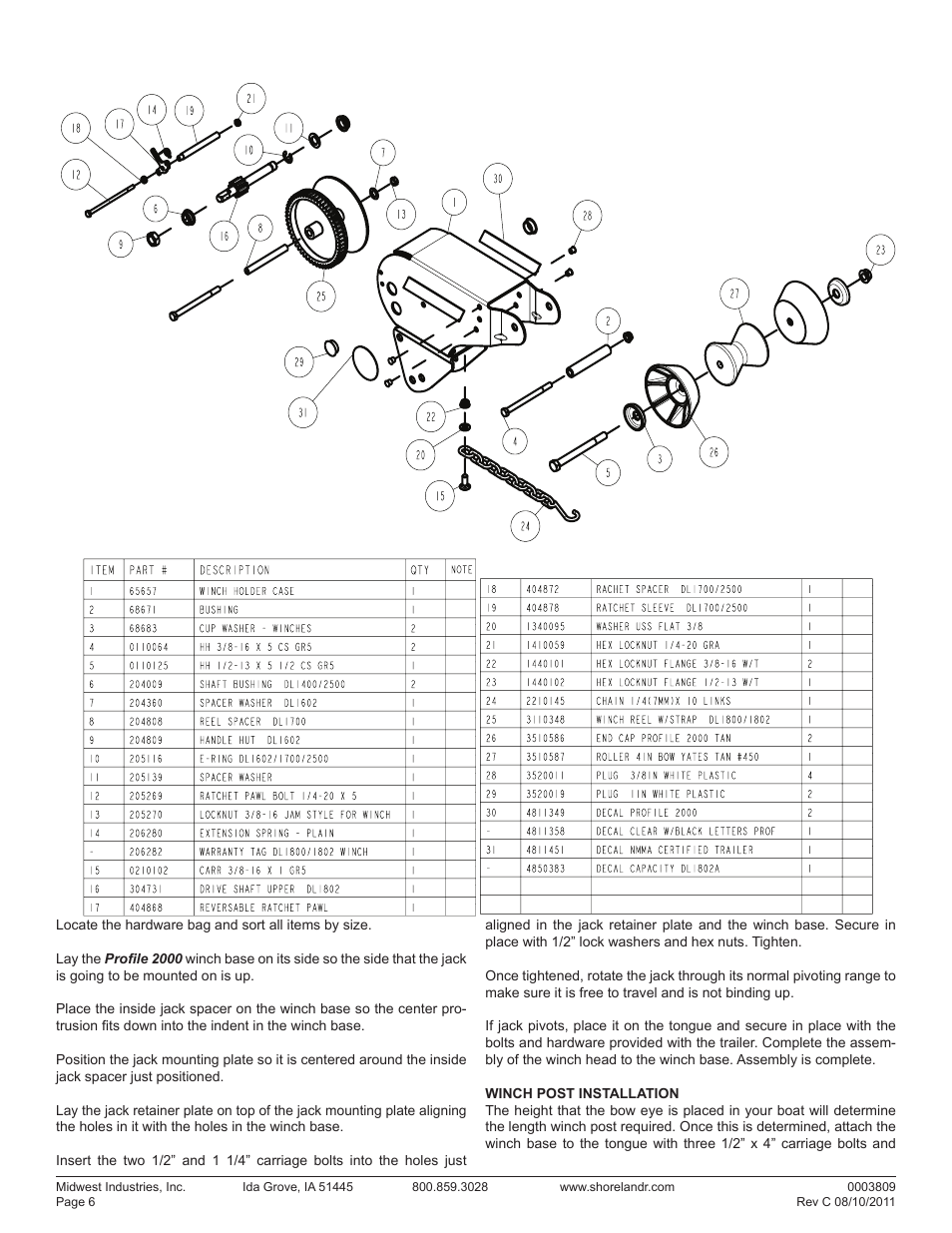 ShoreLand'r LUXR2314SW V.3 User Manual | Page 6 / 12