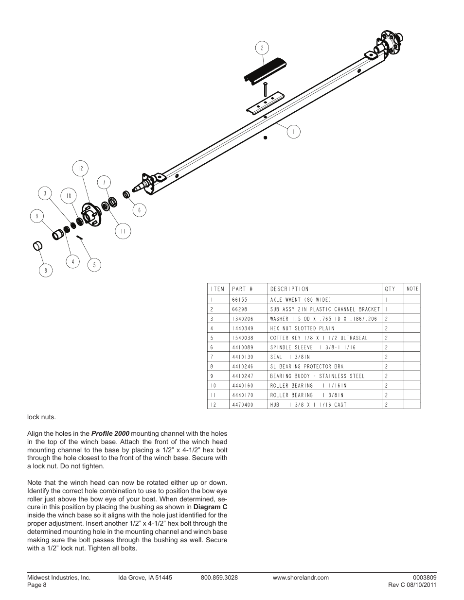 ShoreLand'r LUXR2314SW V.3 User Manual | Page 8 / 12