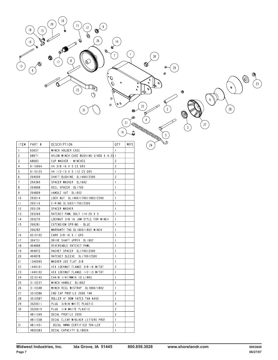 ShoreLand'r LUXR28BXXL V.2 User Manual | Page 7 / 12