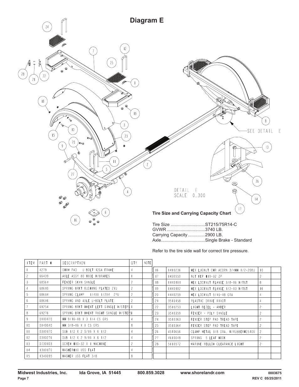 Diagram e | ShoreLand'r LUXR29CBLW V.1 User Manual | Page 7 / 15
