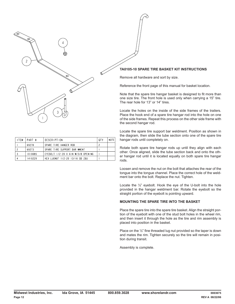 ShoreLand'r LUXR29CBLW V.3 User Manual | Page 12 / 14