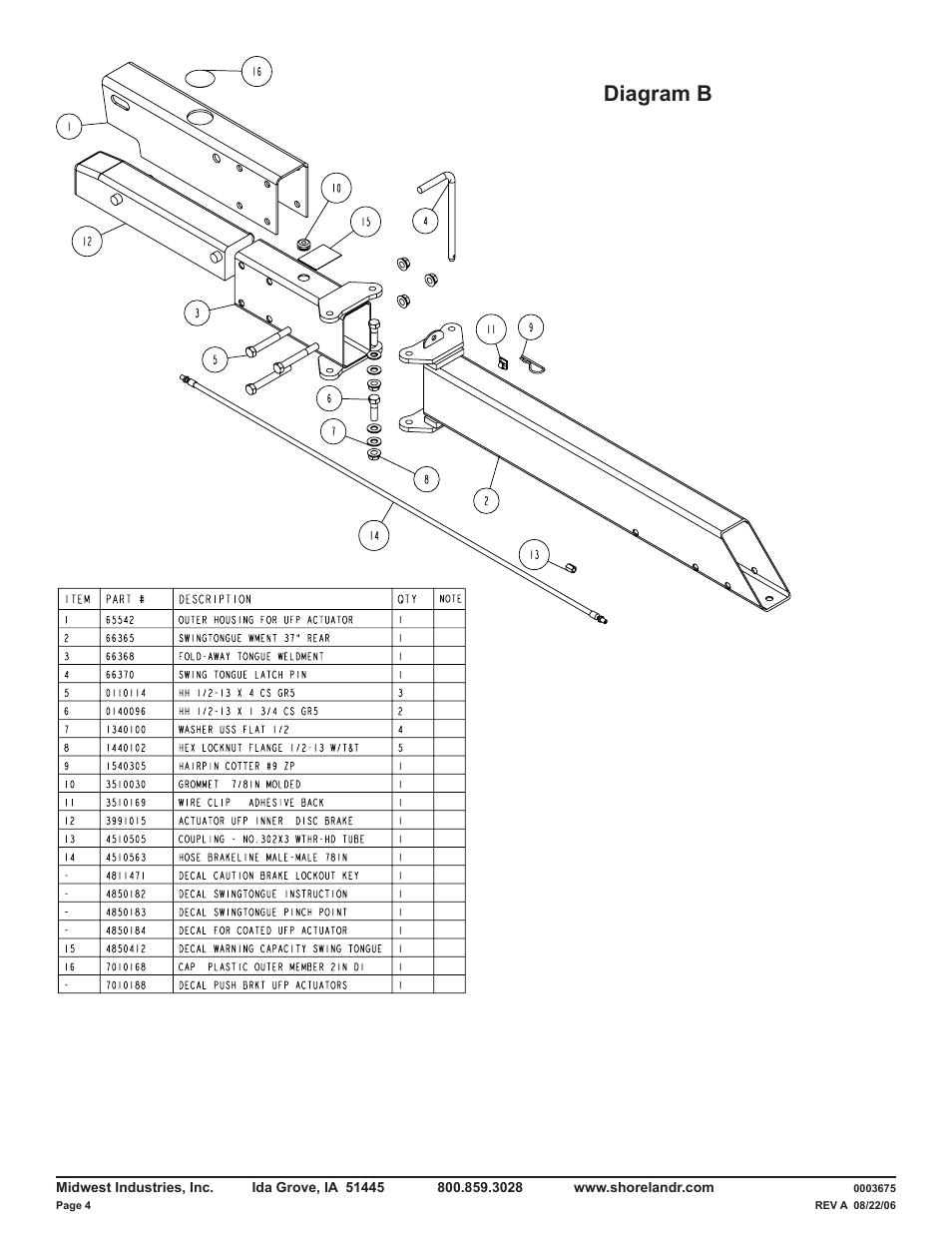 Diagram b | ShoreLand'r LUXR29CBLW V.3 User Manual | Page 4 / 14