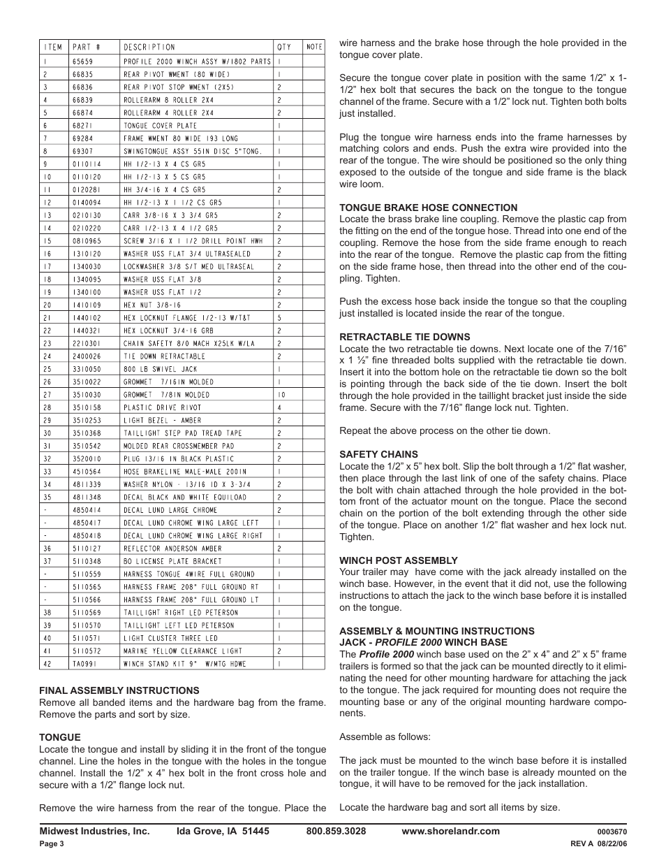 ShoreLand'r LUXR30BLW V.1 User Manual | Page 3 / 12