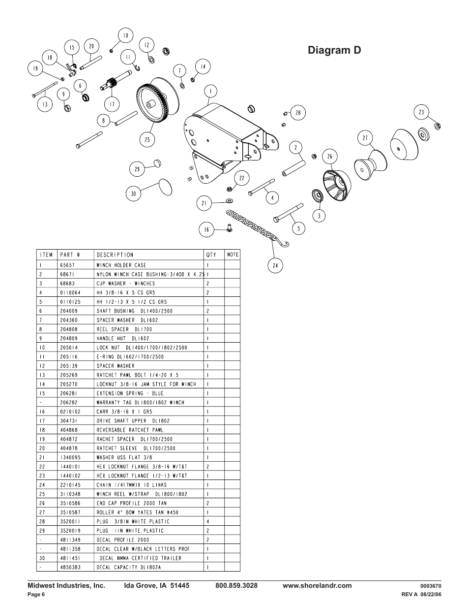 Diagram d | ShoreLand'r LUXR30BLW V.1 User Manual | Page 6 / 12