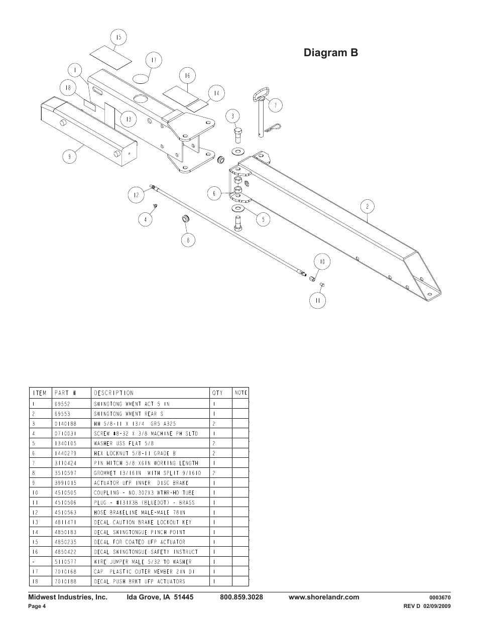 Diagram b | ShoreLand'r LUXR30BLW V.2 User Manual | Page 4 / 12