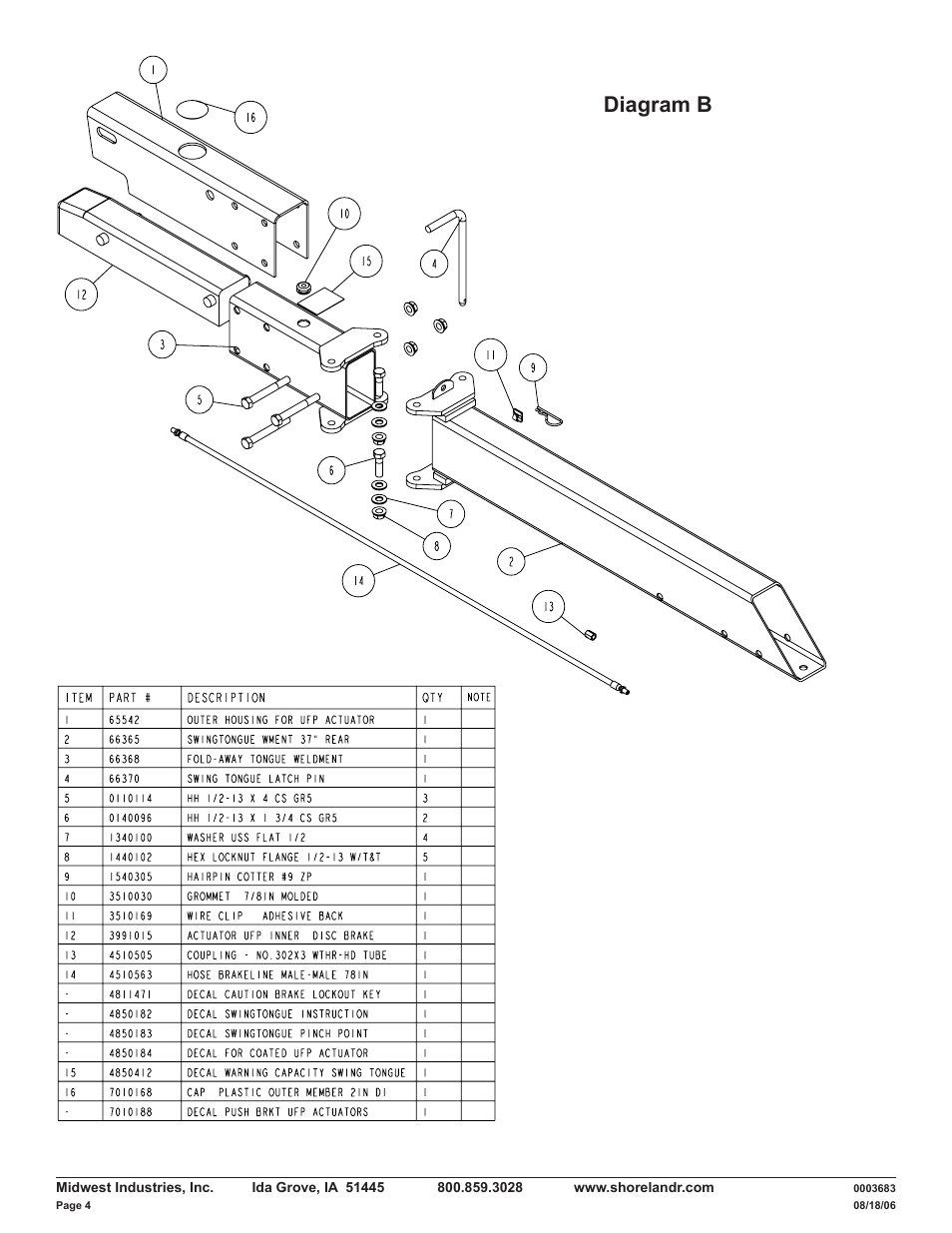 Diagram b | ShoreLand'r LUXR30BSW V.2 User Manual | Page 4 / 12