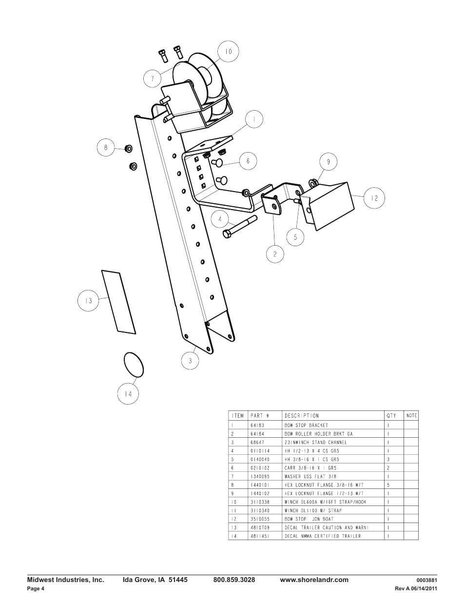 ShoreLand'r PVB1412 V.1 User Manual | Page 4 / 6