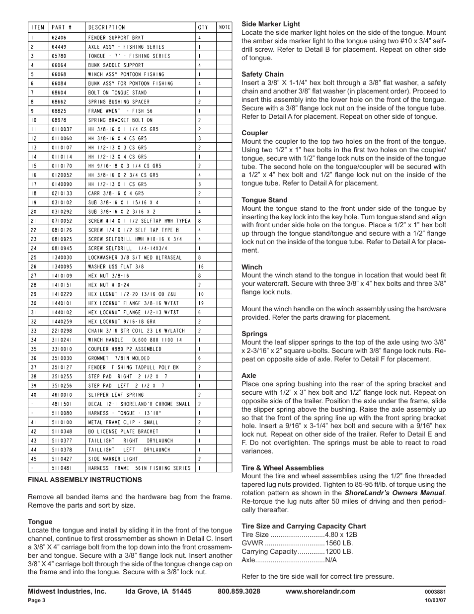 ShoreLand'r PVB1412 V.2 User Manual | Page 3 / 6