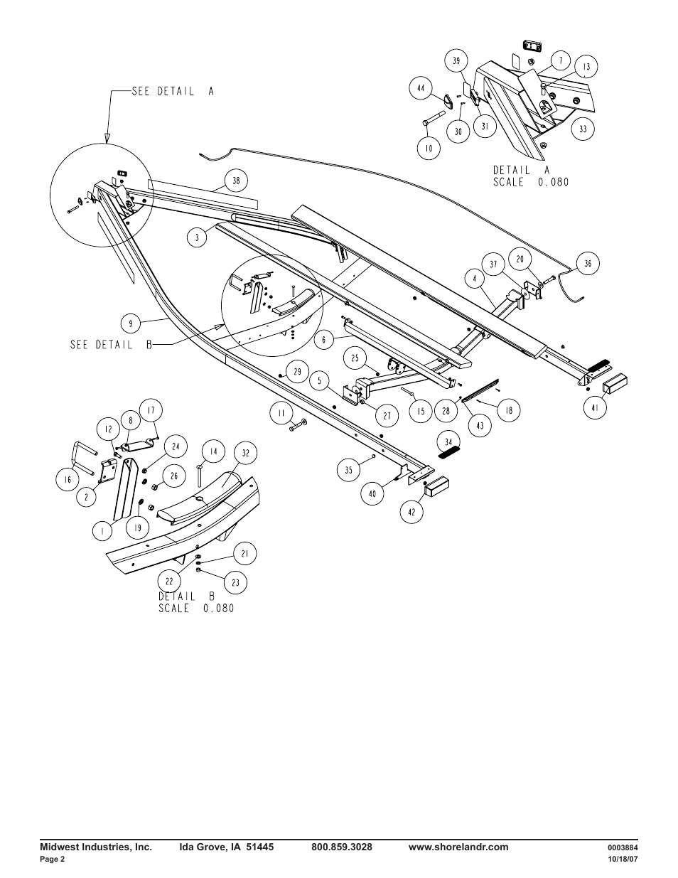ShoreLand'r RPB2313BTLS User Manual | Page 2 / 10