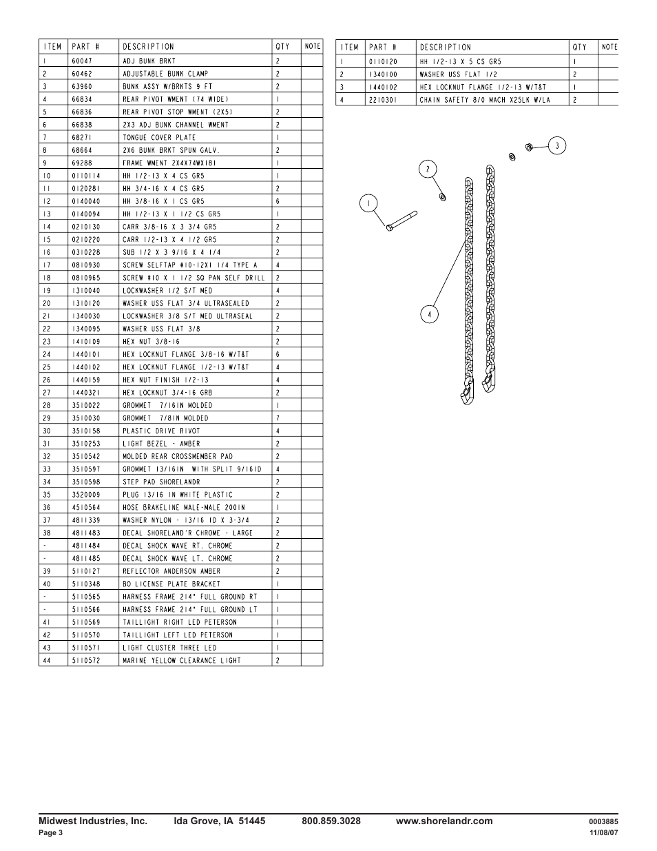 ShoreLand'r RPB2313BTMS User Manual | Page 3 / 10