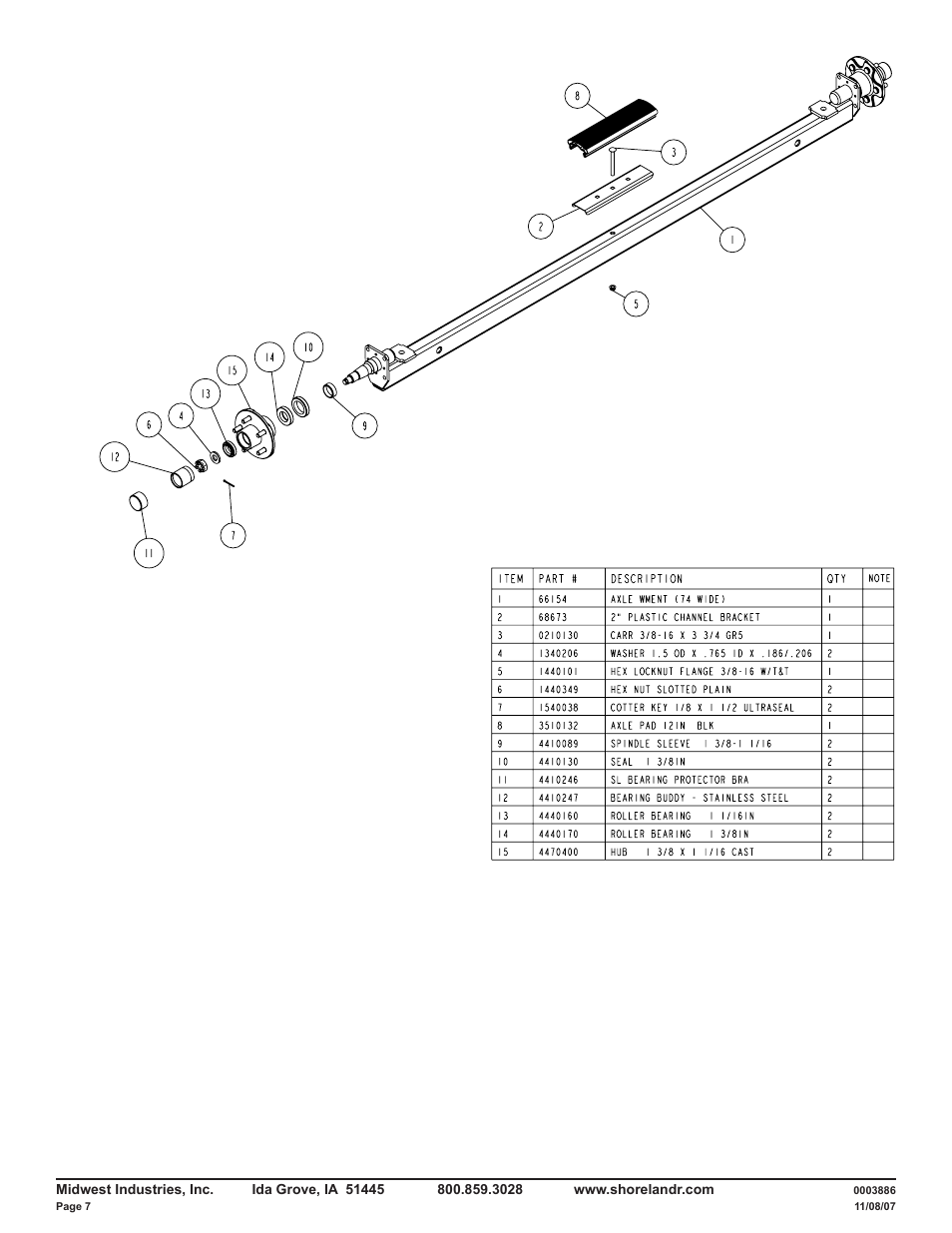 ShoreLand'r RPB2313TLS User Manual | Page 7 / 8