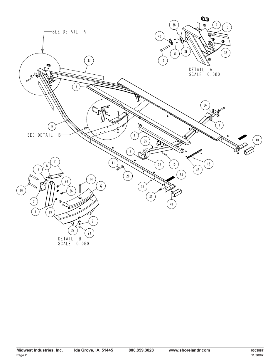 ShoreLand'r RPB2313TMS User Manual | Page 2 / 8