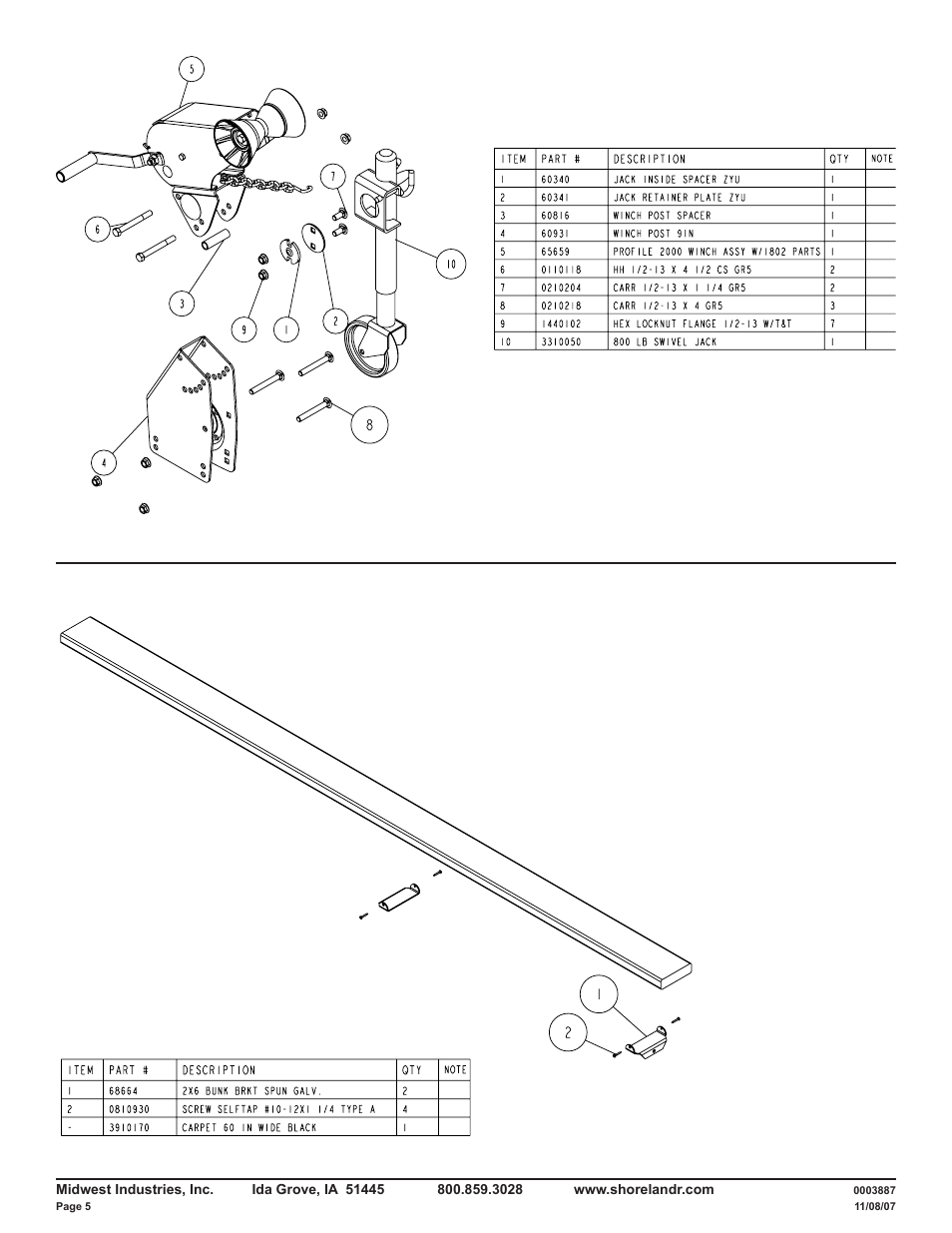 ShoreLand'r RPB2313TMS User Manual | Page 5 / 8