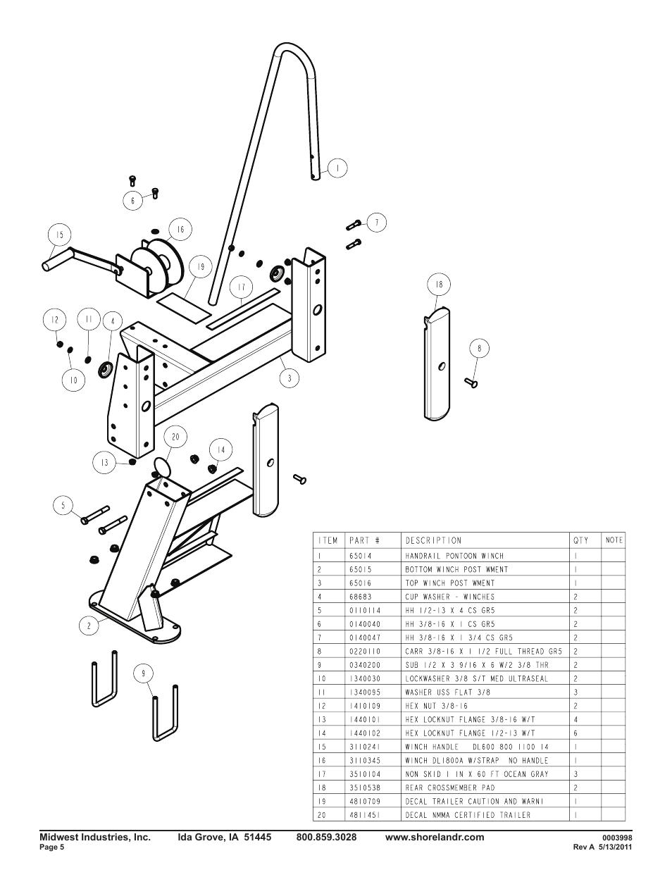 ShoreLand'r SMPT2547TB User Manual | Page 5 / 9