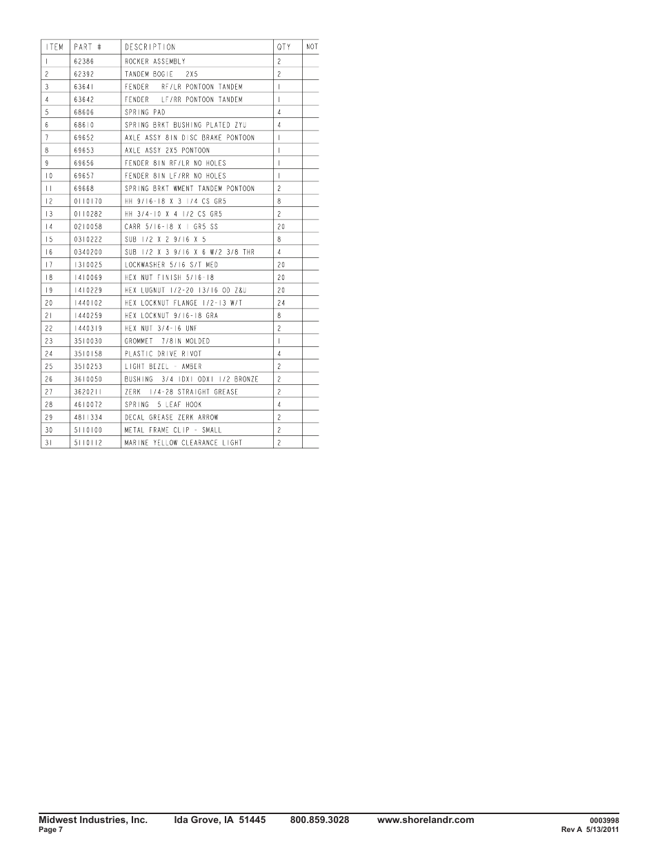 ShoreLand'r SMPT2547TB User Manual | Page 7 / 9
