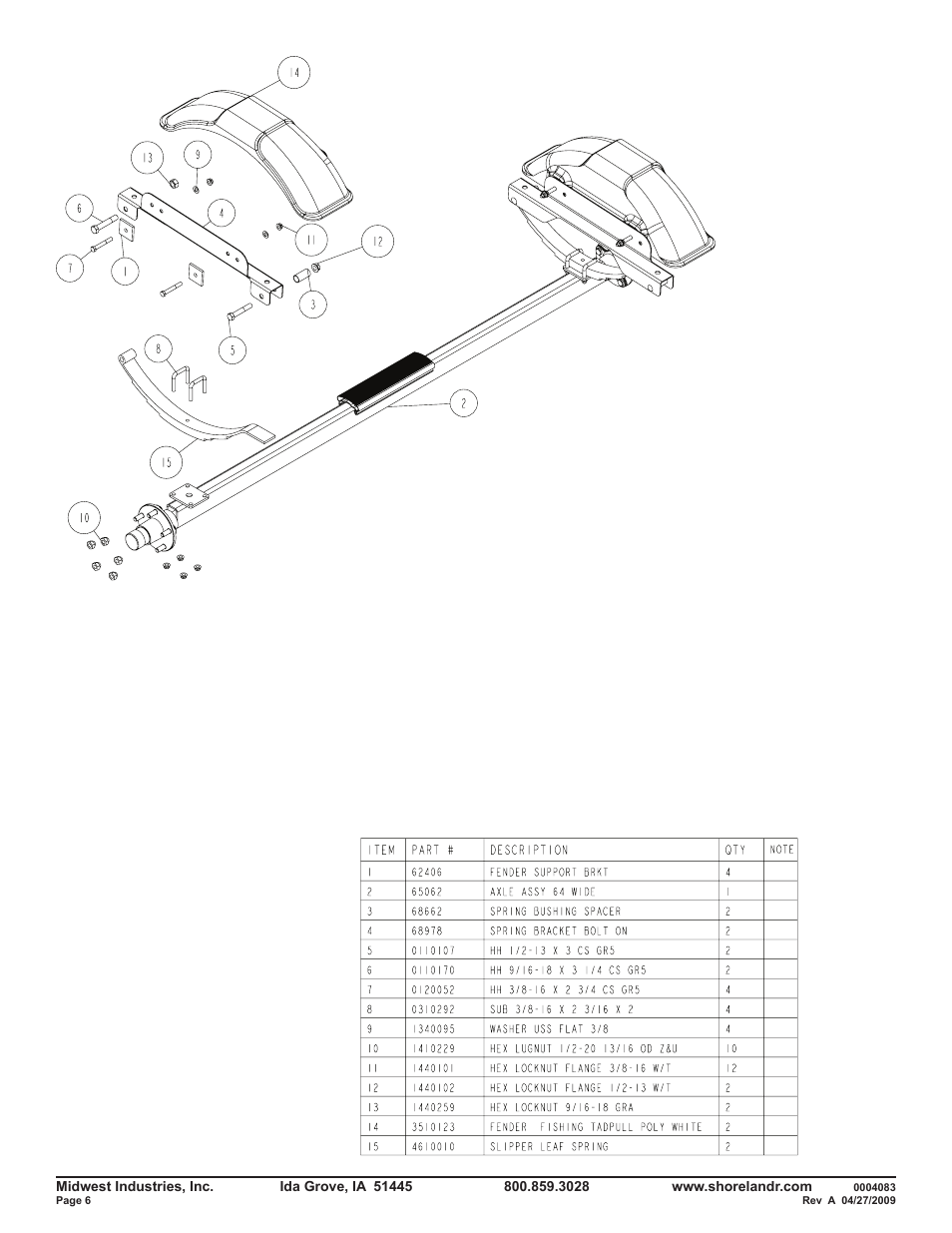 ShoreLand'r SMV15 V.2 User Manual | Page 6 / 10