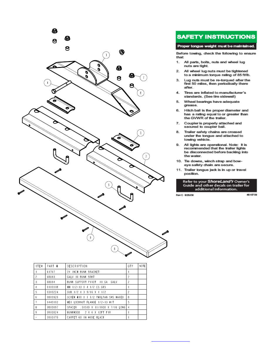 ShoreLand'r SRB68TCBB User Manual | Page 7 / 14