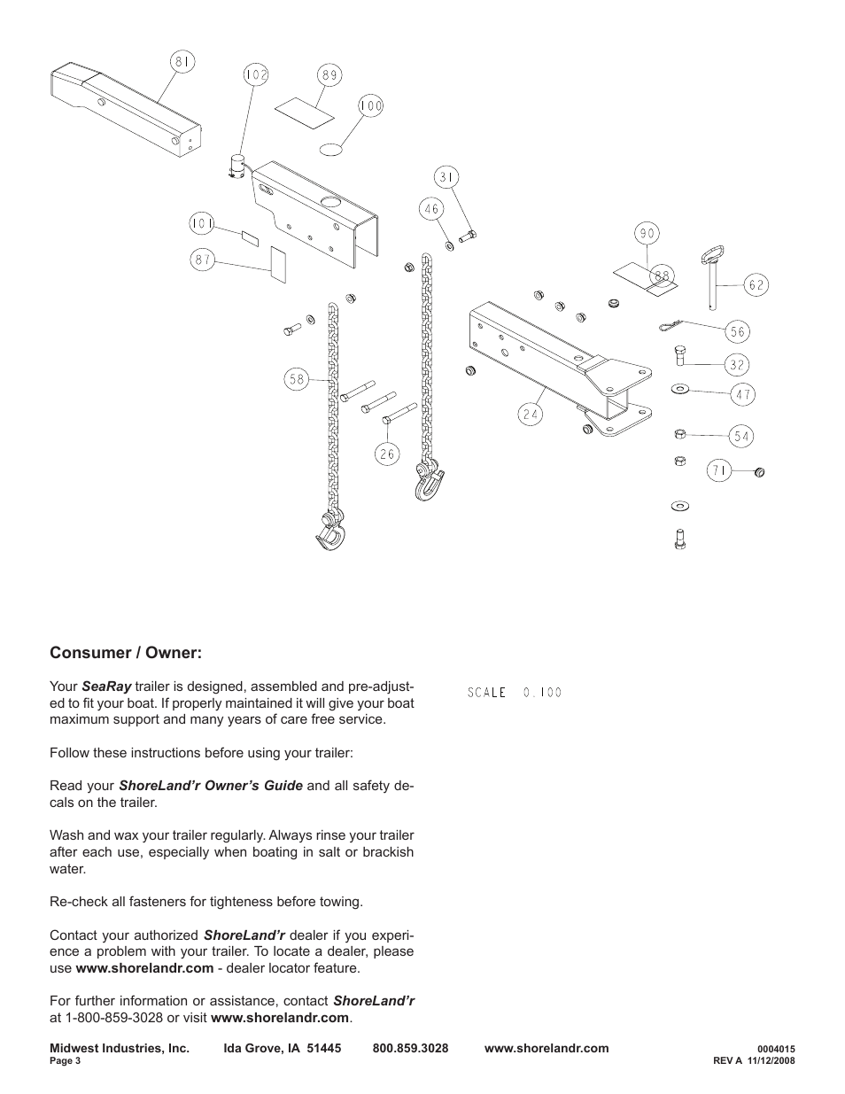 Consumer / owner | ShoreLand'r SRFZ68TBBL User Manual | Page 3 / 10