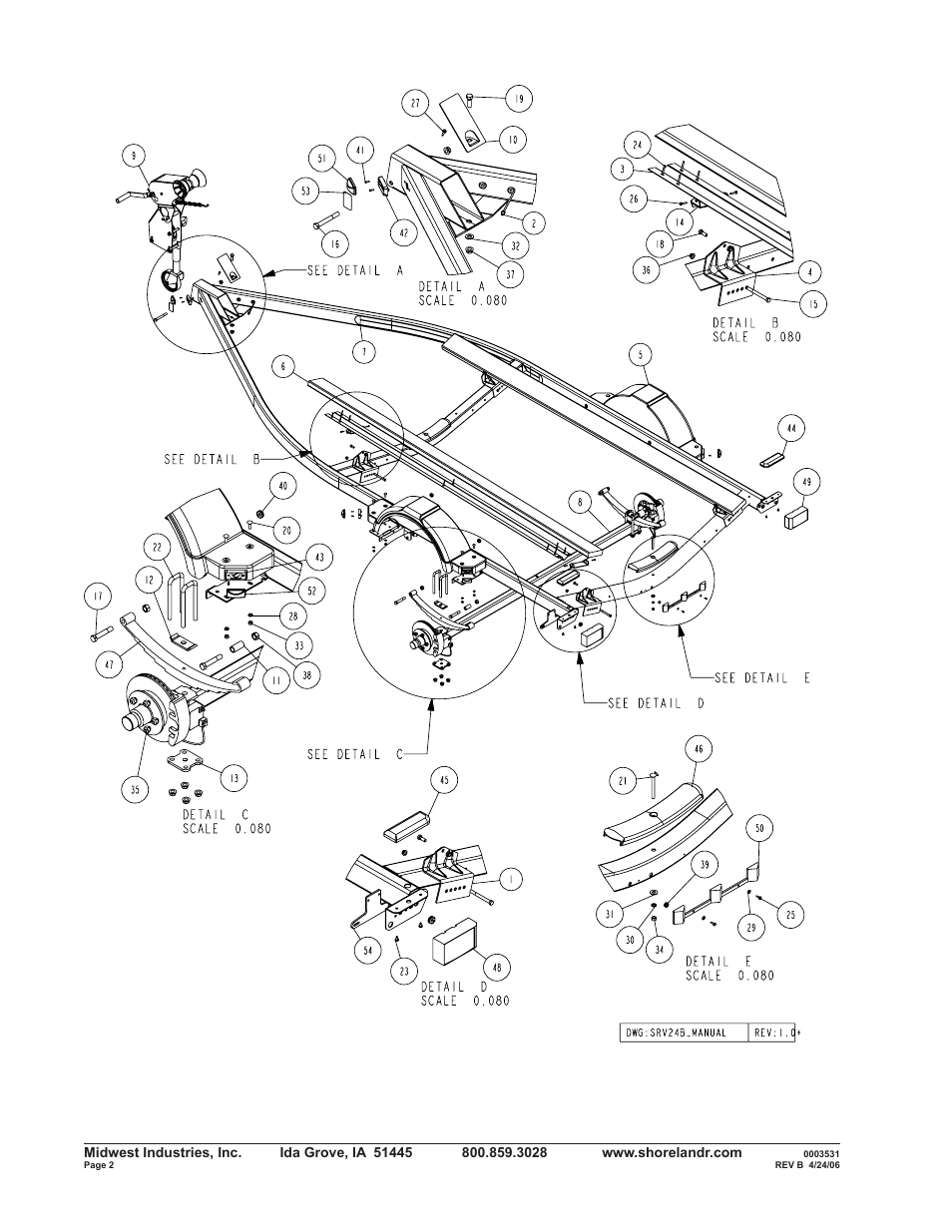 ShoreLand'r SRV24B User Manual | Page 2 / 8