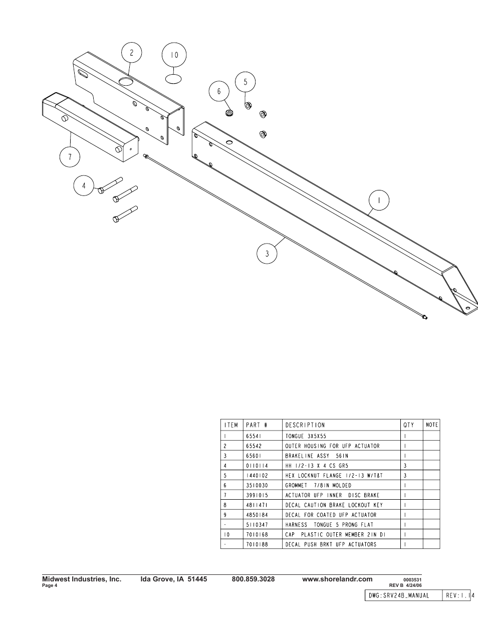 ShoreLand'r SRV24B User Manual | Page 4 / 8