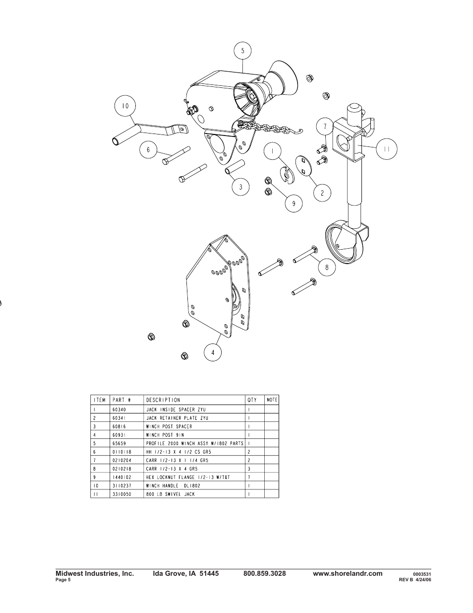 ShoreLand'r SRV24B User Manual | Page 5 / 8