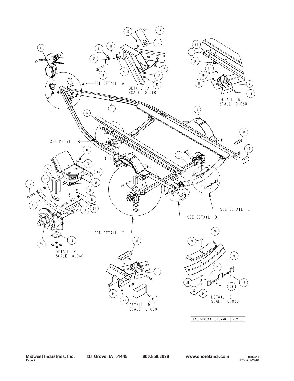 ShoreLand'r SRV24BH User Manual | Page 2 / 8