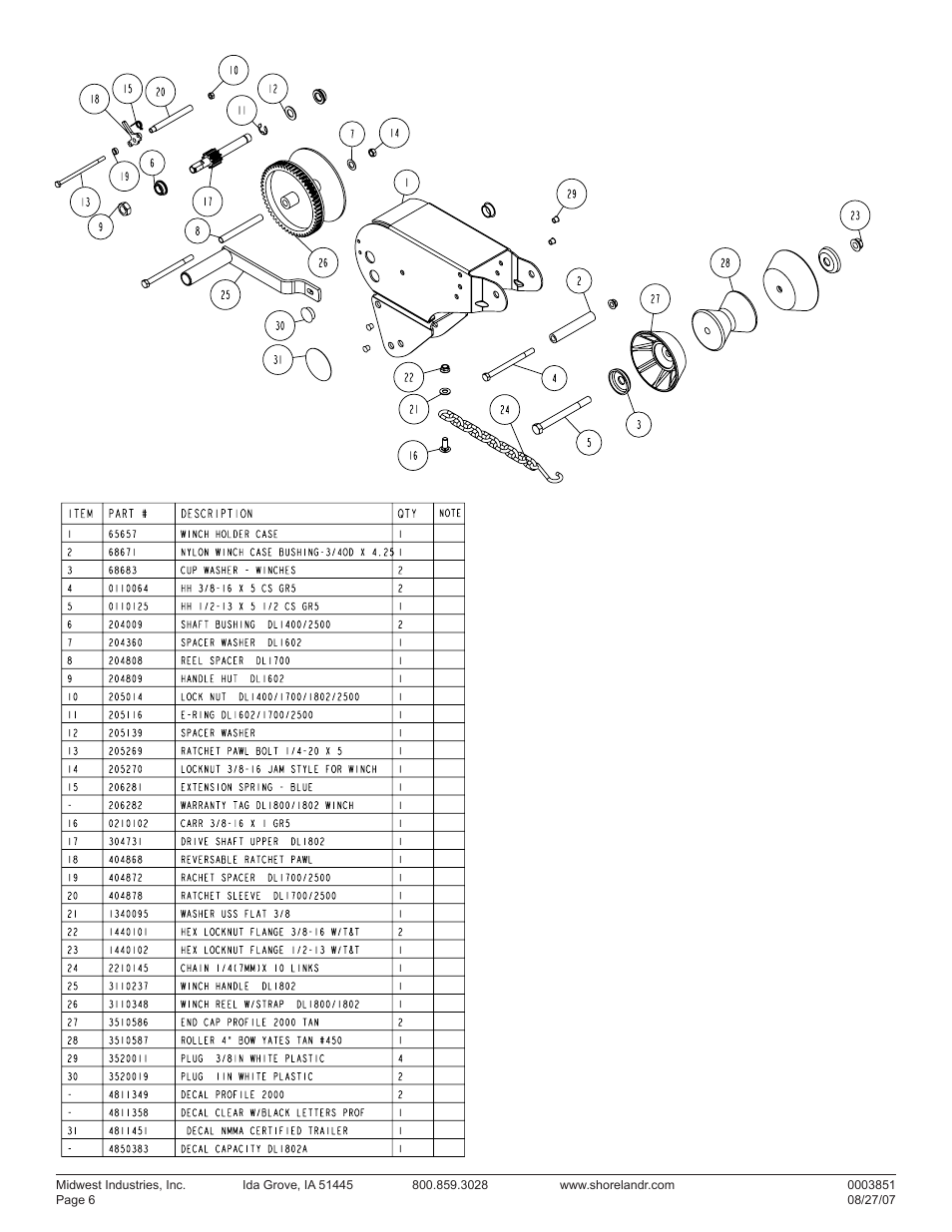 ShoreLand'r SRV24B-H User Manual | Page 6 / 8