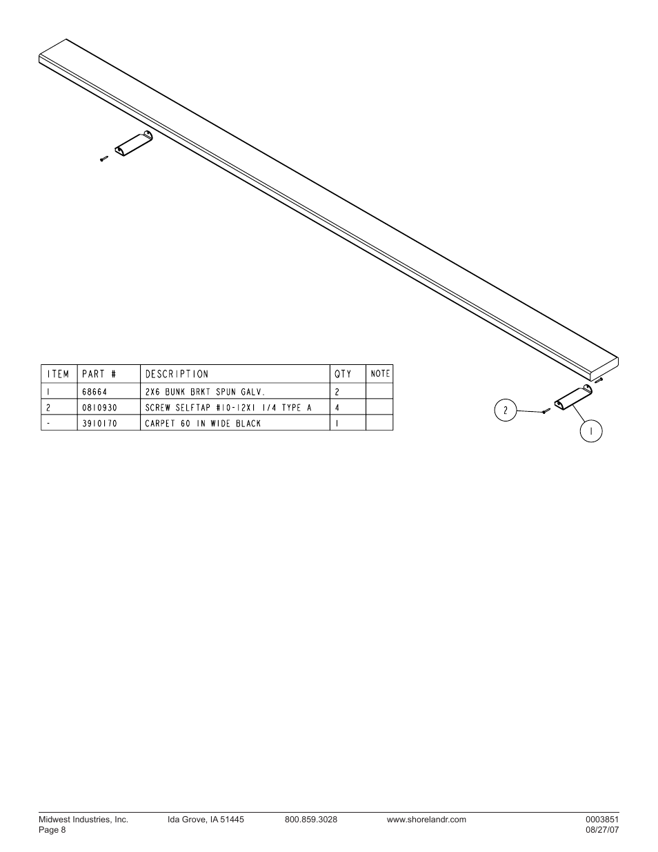 ShoreLand'r SRV24B-H User Manual | Page 8 / 8