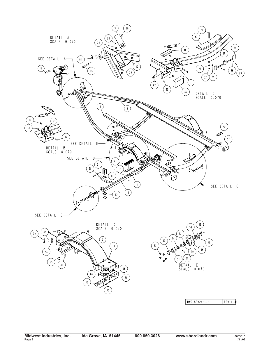 ShoreLand'r SRV24H User Manual | Page 2 / 6