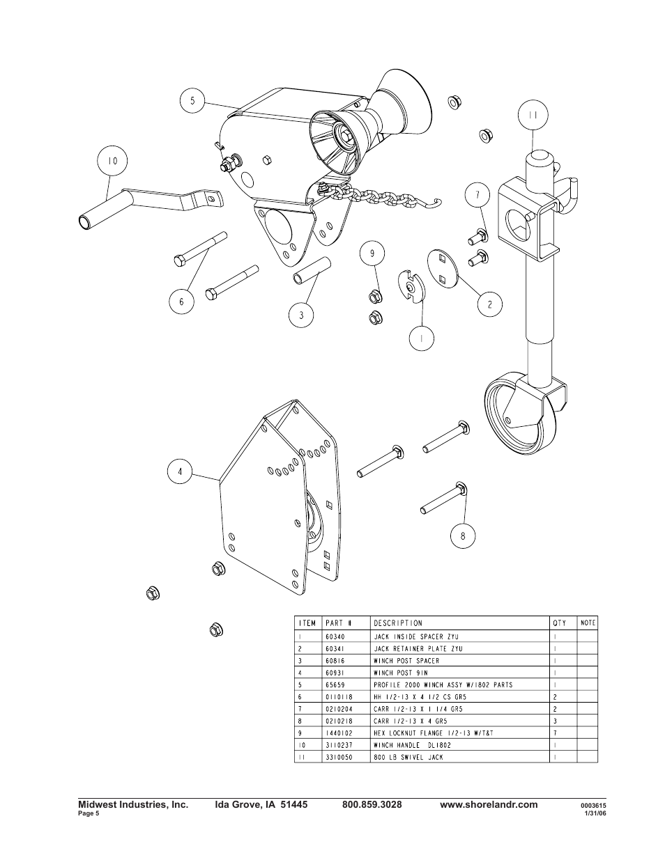 ShoreLand'r SRV24H User Manual | Page 5 / 6