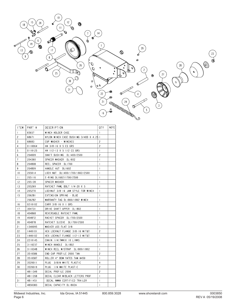 ShoreLand'r SRV24-H V.2 User Manual | Page 6 / 8