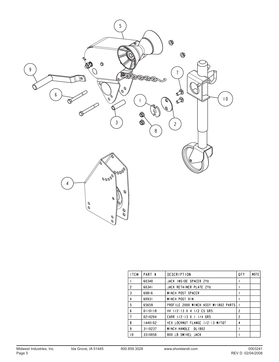 ShoreLand'r SRV31B V.2 User Manual | Page 5 / 8