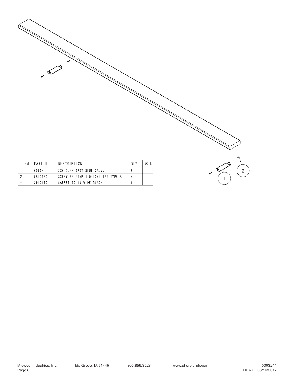 ShoreLand'r SRV31B V.5 User Manual | Page 8 / 8