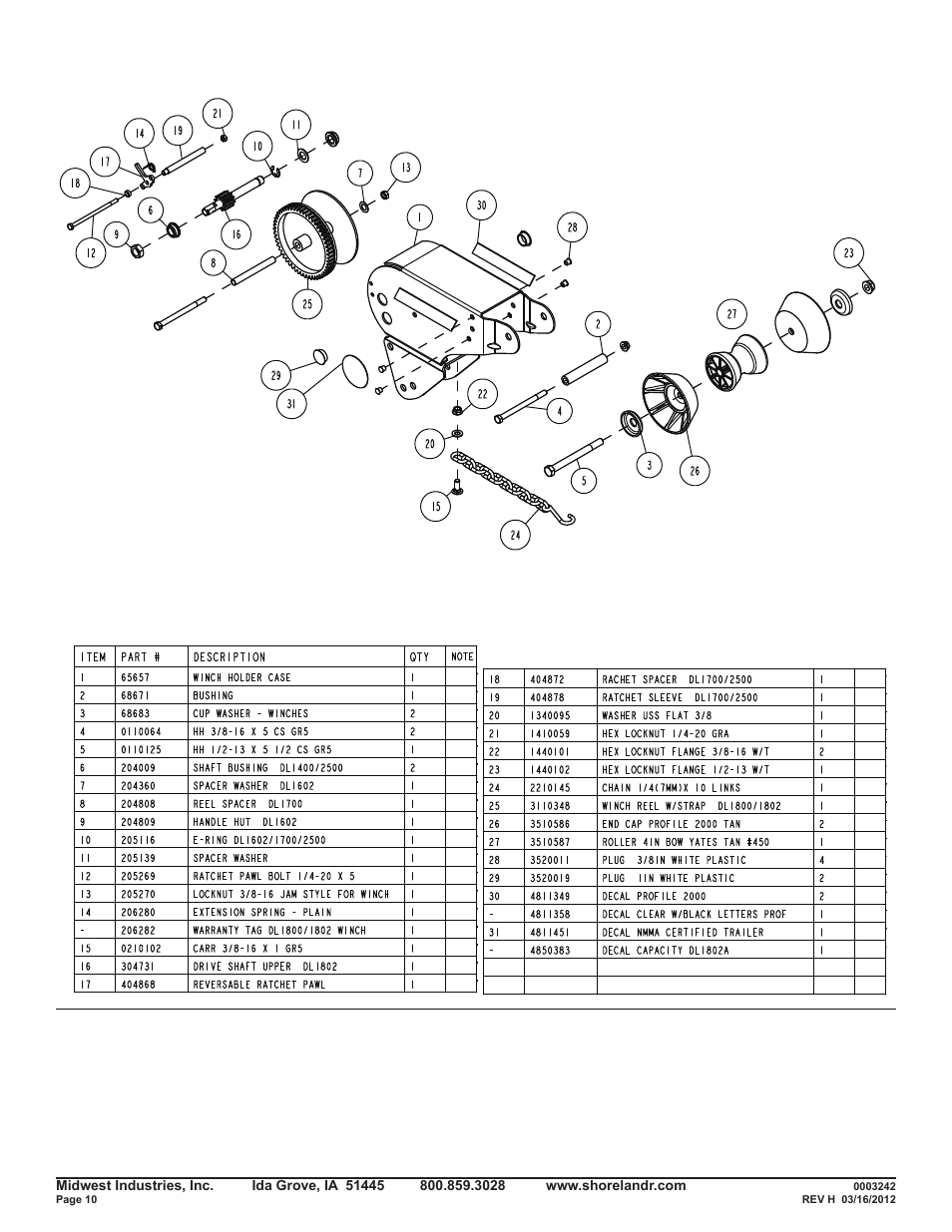ShoreLand'r SRV42TB V.1 User Manual | Page 10 / 12